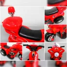 Elektromos rendőrmotor gyerekeknek - M7 - 6V - piros