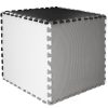 Puzzle gyerekszőnyeg, jógaszőnyeg, 179x179 cm, szürke, fekete, fehér