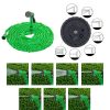 Flexibilis öntöző szett, 5m - 15m-es kerti tömlő, pisztollyal, zöld