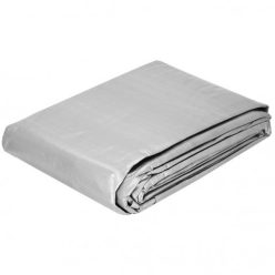   Takaróponyva, vízálló, UV védelem, 3x3 m-es, 210g/m², szürke