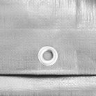 Takaróponyva, vízálló, UV védelem, 3x3 m-es, 210g/m², szürke