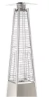 Piramis alakú gázos teraszfűtő 227 cm magas