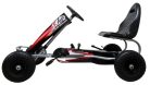 Pedálos gyerek gokart Fekete