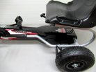 Pedálos gyerek gokart Fekete