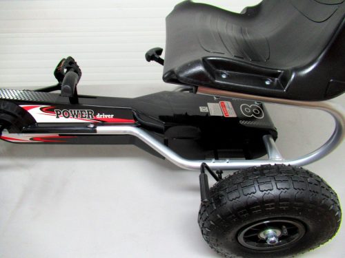 Pedálos gyerek gokart Fekete