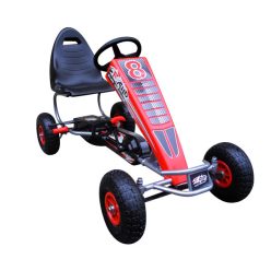 Pedálos gyerek gokart piros