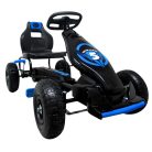 Gokart G8 gyerekeknek, felfújható kerékkel, fekete-kék