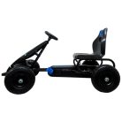 Gokart G8 gyerekeknek, felfújható kerékkel, fekete-kék