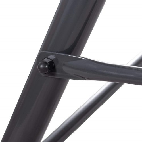 Kerti hintaágy „Luna” valódi 3 személyes, 170x110 cm, szürke csíkos