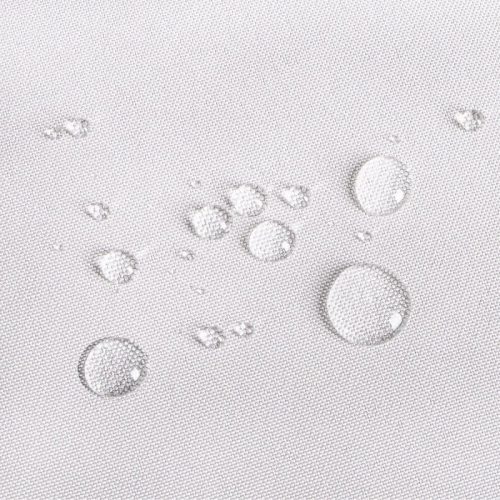 Kerti hintaágy „Luna” valódi 3 személyes, 170x110 cm, szürke csíkos