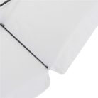 Kerti napernyő, vízálló, dönthető, 300 cm - világos-szürke