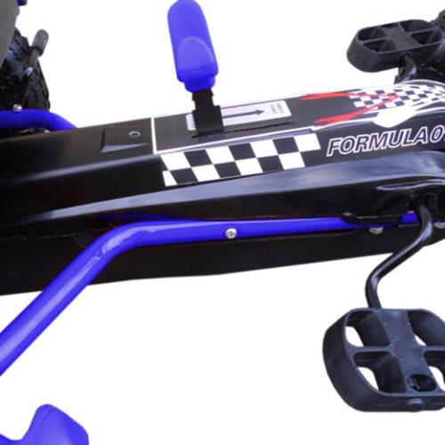 Gokart G1 pedálos kisautó - kék