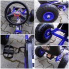 Gokart G1 pedálos kisautó - kék