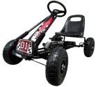 Gokart G1 pedálos kisautó - fekete