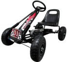 Gokart G1 pedálos kisautó - fekete