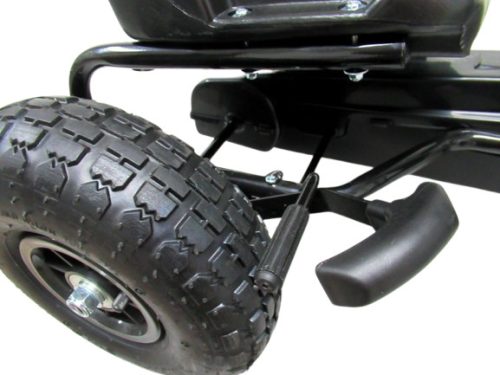 Gokart G1 pedálos kisautó - fekete