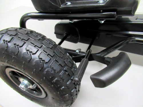 Gokart G1 pedálos kisautó - fekete