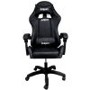 Gamer szék, forgószék masszázs funkcióval, fekete