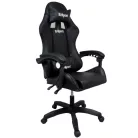 Gamer szék, forgószék masszázs funkcióval, fekete