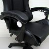 Gamer szék, forgószék masszázs funkcióval, fekete