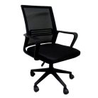 Ergonómikus irodai forgószék, számítógépes karosszék, fekete