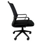 Ergonómikus irodai forgószék, számítógépes karosszék, fekete