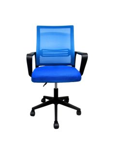   Ergonómikus irodai forgószék, számítógépes szék, kék