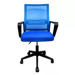   Ergonómikus irodai forgószék, számítógépes szék, kék