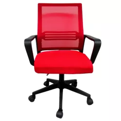   Ergonómikus irodai forgószék, számítógépes szék, piros