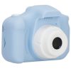 Gyerekkamera, digitális full HD kamera 32GB-os kártyával, kék, cica