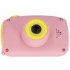 Gyerekkamera, digitális full HD kamera 8 GB-os kártyával, rózsaszín