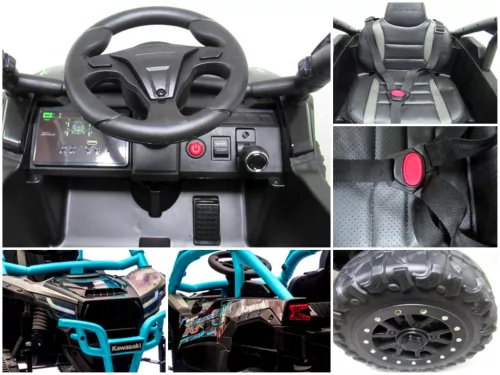 Kawasaki Teryx Kék elektromos kisautó