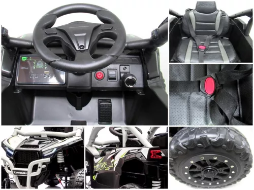 Kawasaki Teryx Szürke elektromos kisautó