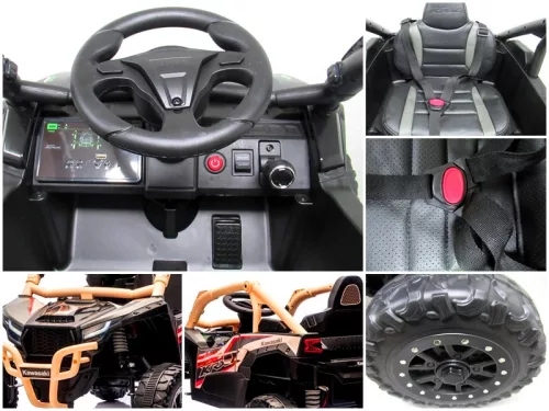 Kawasaki Teryx Khaki elektromos kisautó