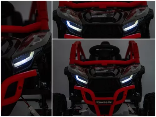 Kawasaki Teryx Piros elektromos kisautó