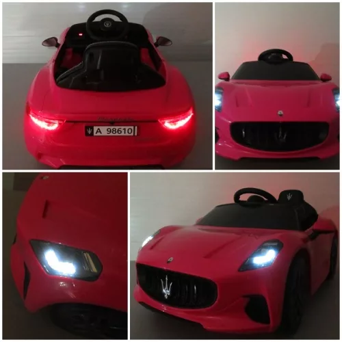 Maserati GranTurismo elektromos kisautó, Rózsaszín