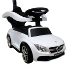 Mercedes AMG C 63 bébitaxi, tolókarral - fehér