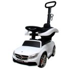 Mercedes AMG C 63 bébitaxi, tolókarral - fehér