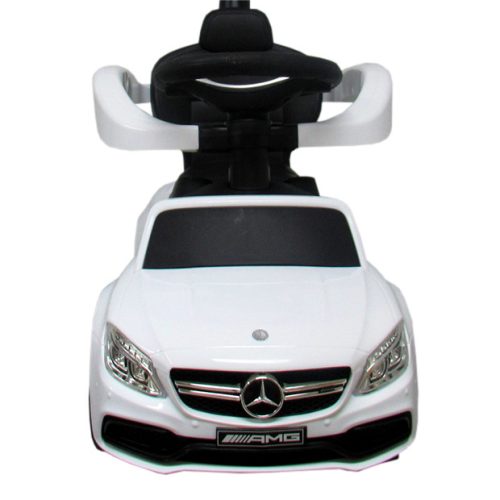 Mercedes AMG C 63 bébitaxi, tolókarral - fehér