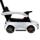 Mercedes AMG C 63 bébitaxi, tolókarral - fehér