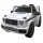 Mercedes G63 licence, elektromos kisautó - fehér