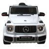 Mercedes G63 licence, elektromos kisautó - fehér