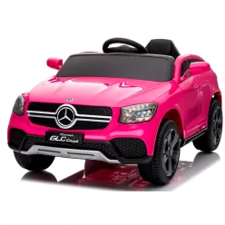   Eredeti Mercedes GLC Concept Coupé- elektromos kisautó, rózsaszín