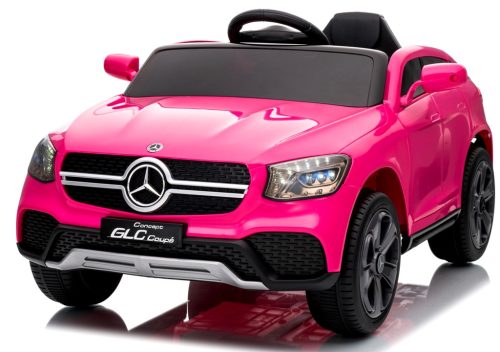 Eredeti Mercedes GLC Concept Coupé- elektromos kisautó, rózsaszín