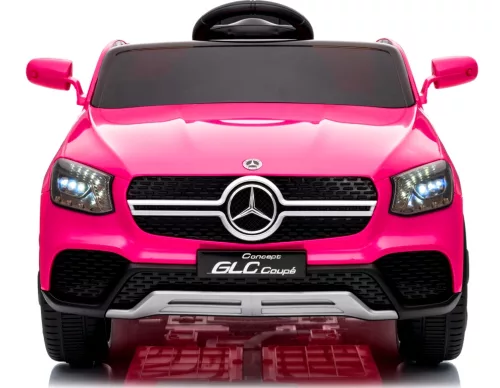 Eredeti Mercedes GLC Concept Coupé- elektromos kisautó, rózsaszín