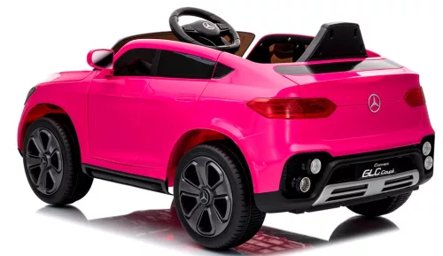Eredeti Mercedes GLC Concept Coupé- elektromos kisautó, rózsaszín