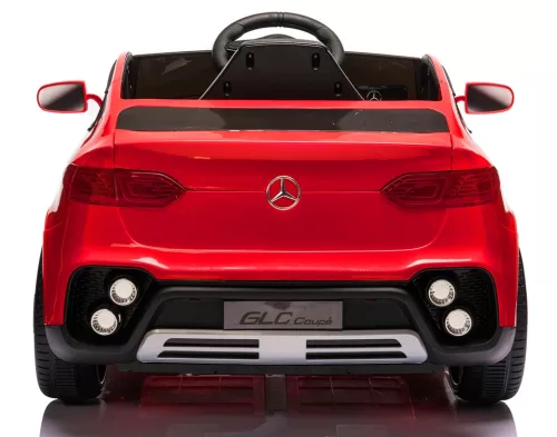 Eredeti Mercedes GLC Concept Coupé- elektromos kisautó, PIROS