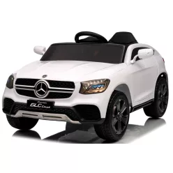   Eredeti Mercedes GLC Concept Coupé- elektromos kisautó, fehér