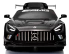 Eredeti Mercedes GT3 Evo- elektromos kisautó, FEKETE