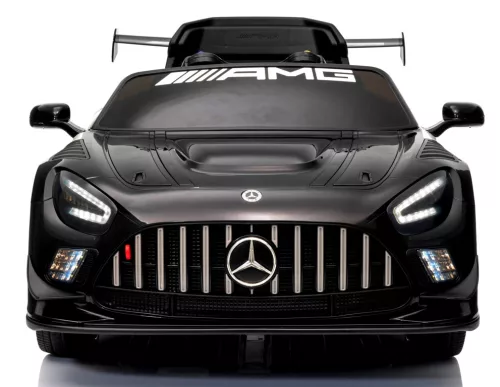 Eredeti Mercedes GT3 Evo- elektromos kisautó, FEKETE